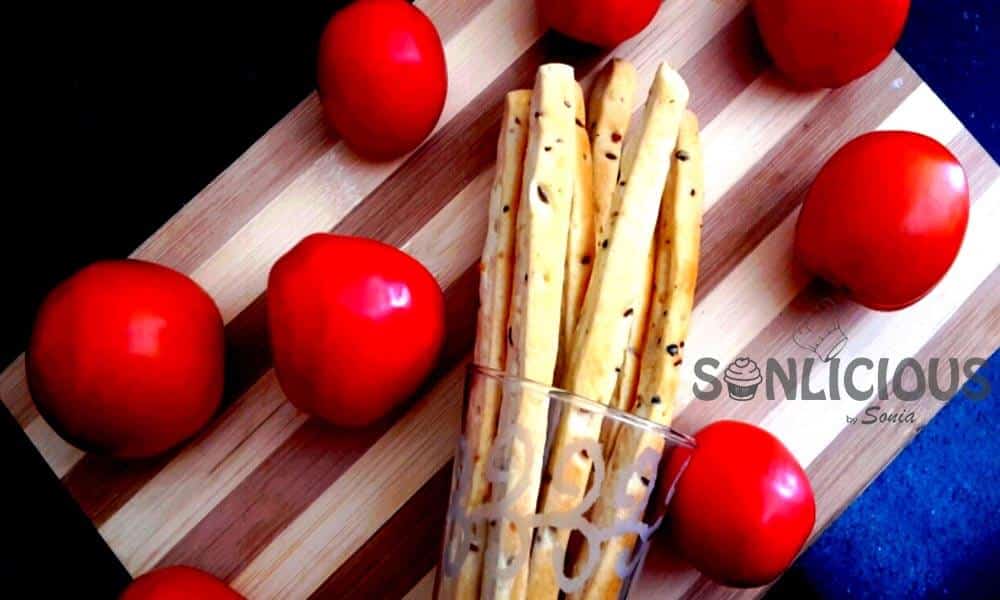 Healthy Breadsticks for soup