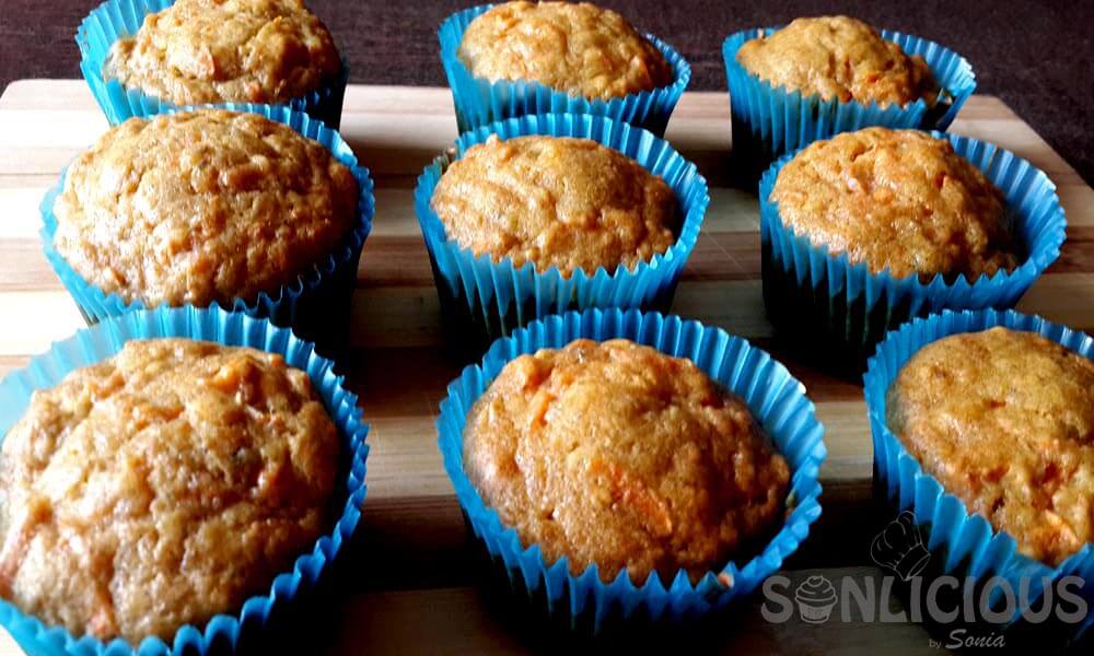 Carrot Date Muffins