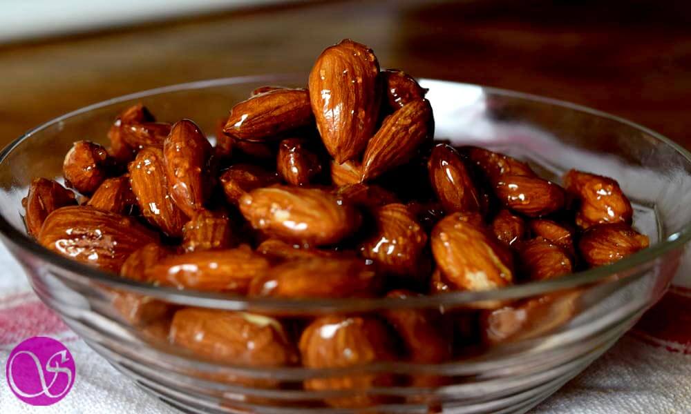Honey Glazed Almonds