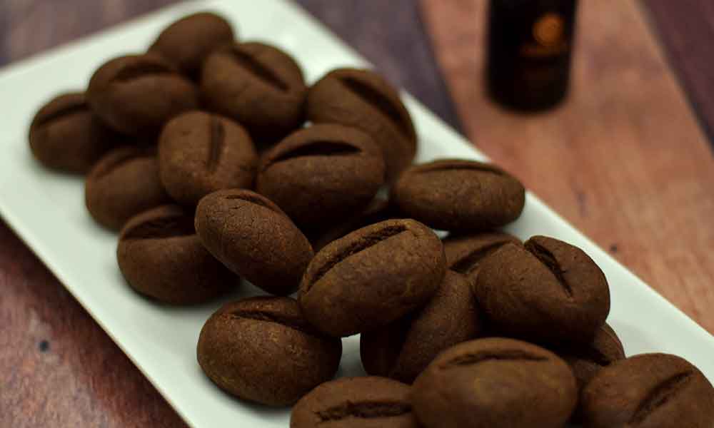 coffee bean cookies