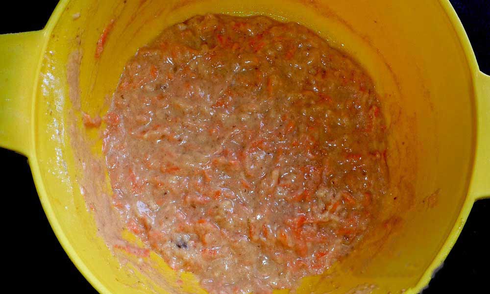 Carrot-Date-Muffins-Batter carrot date muffins batter