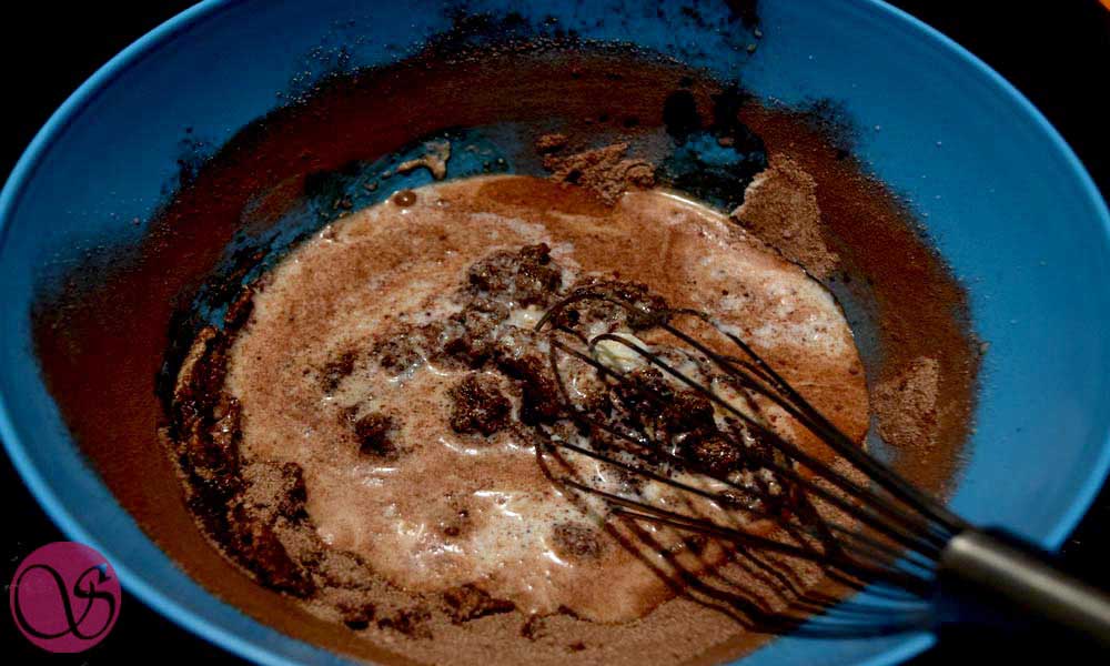 Chocolate-Semolina-Cake-Batter-with-milk chocolate semolina cake batter with milk