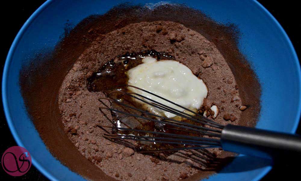 Chocolate-Semolina-Cake-ingredients-mixture chocolate semolina cake ingredients mixture