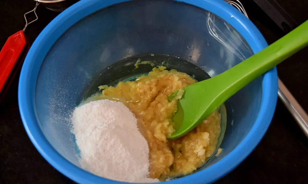 Bananas with sugar Bananas with sugar